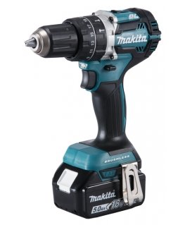 Makita DHP484RTJ puur Võtmeta 1,8 kg Must, Sinine