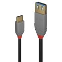 Lindy 0.15m USB 3.2 Type C to A Adapter Cable, 10Gbps, Anthra Line Lindy 0.15m USB 3.2 Type C to A Adapter Cable, 10Gbps, Anthra Line