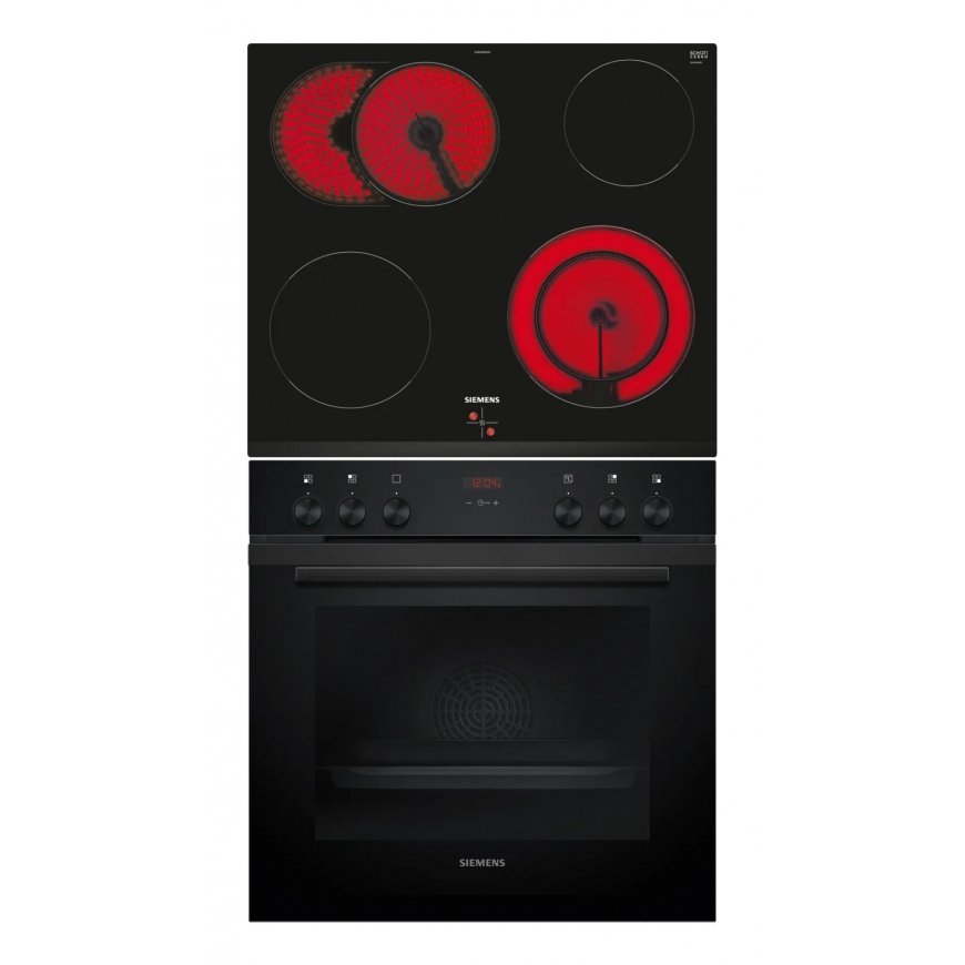 Siemens iQ300 HE213ABB3 + EA631GNA1E cooking appliance set Ceramic Electric