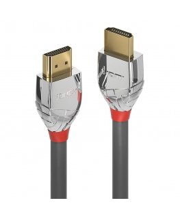 Lindy 37873 HDMI kabelis 3 m HDMI A tipo (standartinis) Pilka, Sidabras