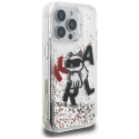 Case Karl Lagerfeld Liquid Glitter Choupette Logo for iPho Case Karl Lagerfeld Liquid Glitter Choupette Logo for iPho