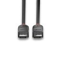 Lindy 36490 DisplayPort-kaabel 0,5 m Must Lindy 36490 DisplayPort-kaabel 0,5 m Must