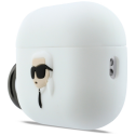 Case Karl Lagerfeld Silicone Karl Head 3D for AirPods Pro 3 wh
