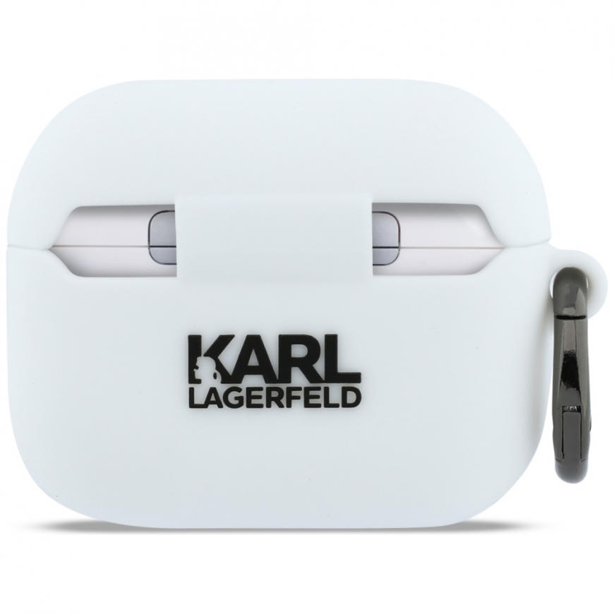 Case Karl Lagerfeld Silicone Karl Head 3D for AirPods Pro 3 wh – 3