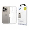 3MK Clear MagCase mobile phone case 15.5 cm (6.12") Cover Transparent