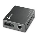 TP-Link MC200CM V3 tīlkla mediju pārveidotājs Iekšējs 1000 Mbit/s 850 nm Multi režīms Melns TP-Link MC200CM V3 tīlkla mediju pārveidotājs Iekšējs 1000 Mbit/s 850 nm Multi režīms Melns