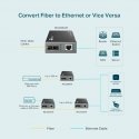 TP-Link MC200CM V3 tīlkla mediju pārveidotājs Iekšējs 1000 Mbit/s 850 nm Multi režīms Melns TP-Link MC200CM V3 tīlkla mediju pārveidotājs Iekšējs 1000 Mbit/s 850 nm Multi režīms Melns