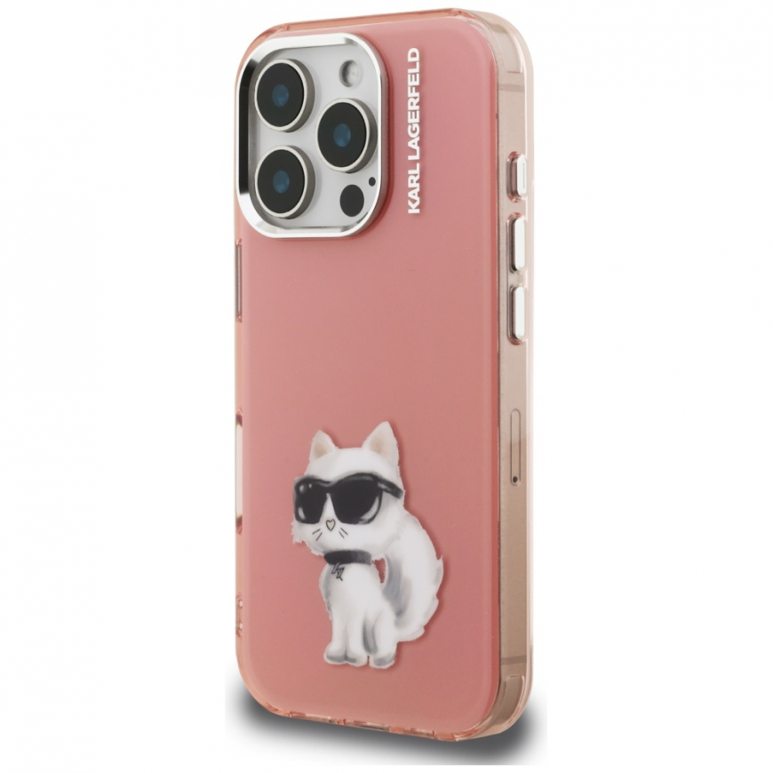 Case Karl Lagerfeld IML Aquarelle Choupette & Logo for iP – 2