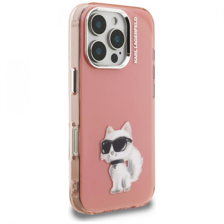 Case Karl Lagerfeld IML Aquarelle Choupette & Logo for iP – 4