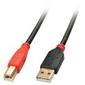 Lindy 42761 USB-kaabel USB 2.0 10 m USB A USB B Must, Punane Lindy 42761 USB-kaabel USB 2.0 10 m USB A USB B Must, Punane