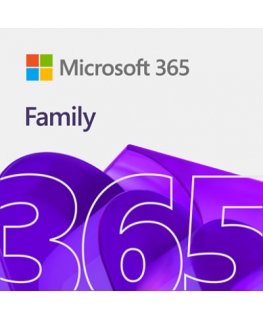 Microsoft Office 365 Family Office suite 1 license(s) Multilingual 1 year(s)
