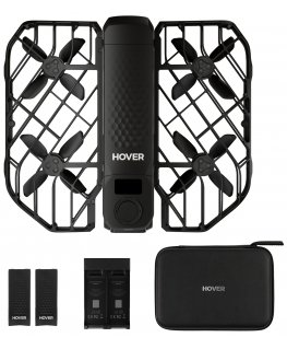 HOVERAir SP06H074 kaameradroon 4 rootorid Kvadrootor 12 MP 1920 mAh Must