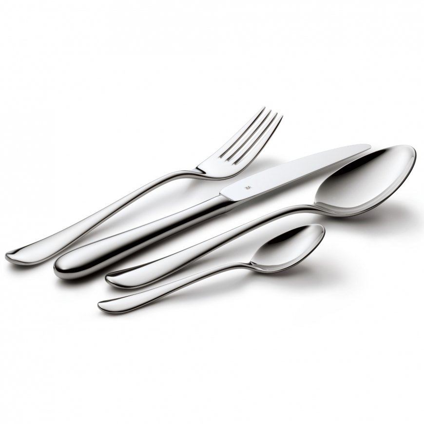 WMF Merit 1140006341 flatware set 66 pc(s) Stainless steel – 3