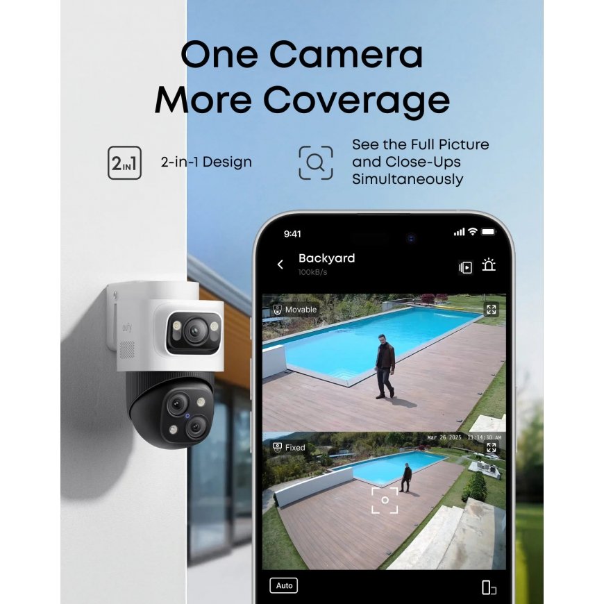Eufy NVR Security System S4 Max Black, Grey, White – 4