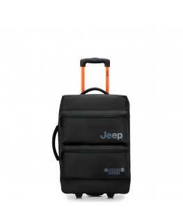 Delsey Jeep JS006B Trolley Duffle ceļojumu soma, 55 cm, melna