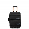 Delsey Jeep JS006B Trolley Duffle ceļojumu soma, 55 cm, melna Delsey Jeep JS006B Trolley Duffle ceļojumu soma, 55 cm, melna