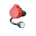 go-e CH-04-30 pikendusjuhe 0,3 m 1 vahelduvvoolu kontakt Hoonesisene Must, Punane go-e CH-04-30 pikendusjuhe 0,3 m 1 vahelduvvoolu kontakt Hoonesisene Must, Punane