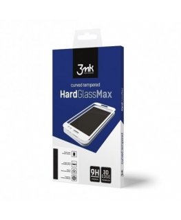 3MK HARDGLASSMAX IPHONE XS MAX BLACK Mobiiltelefon ekraani- või seljakaitse Selge ekraanikaitse Apple 1 tk