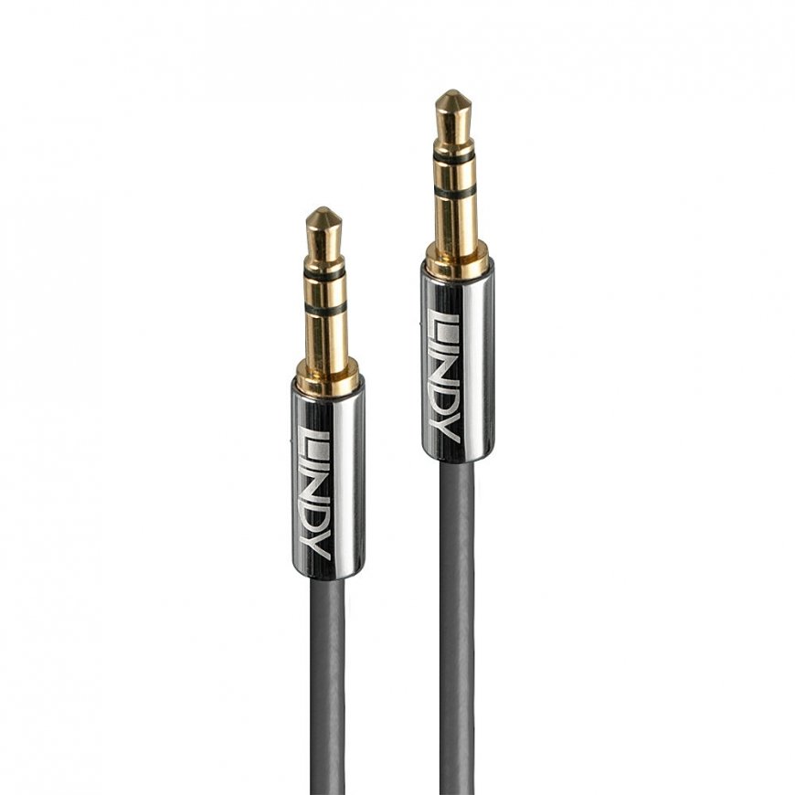 Lindy 35322 garso kabelis 2 m 3.5mm Antracitas