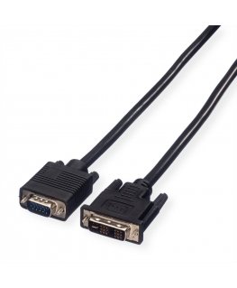 VALUE 11.99.5420 video kabeļu aksesuārs 2 m DVI VGA (D-Sub) Melns