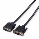 VALUE 11.99.5420 vaizdo kabelio adapteris 2 m DVI VGA (D-Sub) Juoda VALUE 11.99.5420 vaizdo kabelio adapteris 2 m DVI VGA (D-Sub) Juoda