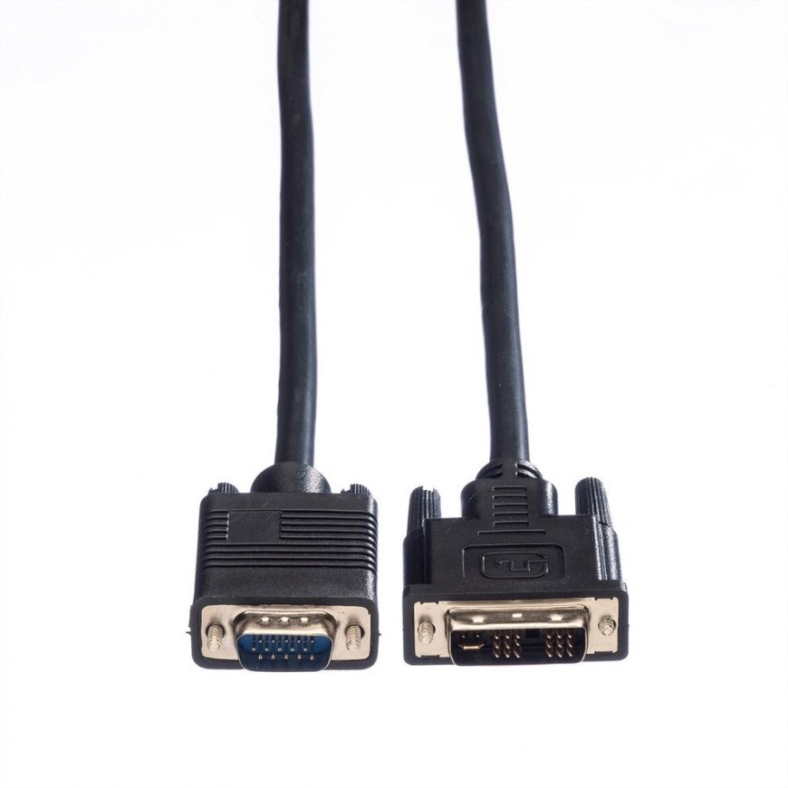 VALUE DVI Cable, DVI (18+5) - HD15, M/M 2 m – 2
