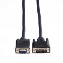 VALUE 11.99.5420 video kabeļu aksesuārs 2 m DVI VGA (D-Sub) Melns VALUE 11.99.5420 video kabeļu aksesuārs 2 m DVI VGA (D-Sub) Melns