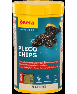 Barība plānu čipsu veidā samiem - Sera Pleco Chips 250 ml (92g)