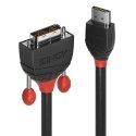 Lindy 36271 video kabeļu aksesuārs 1 m HDMI Type A (Standard) DVI-D Melns