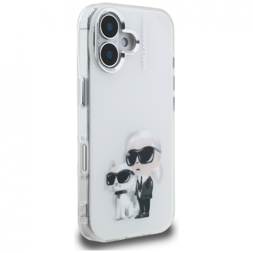 Case Karl Lagerfeld IML Aquarelle Karl & Choupette & Logo for – 4