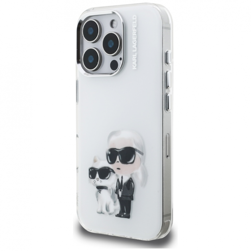 Case Karl Lagerfeld IML Aquarelle Karl & Choupette & Logo for – 2