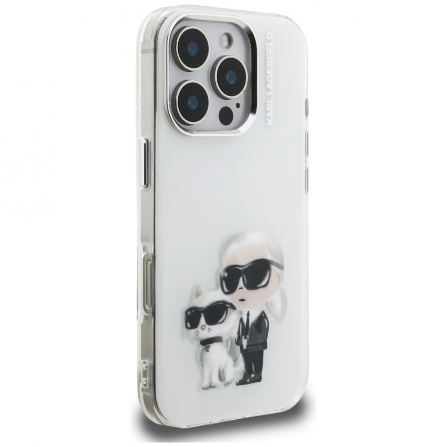 Case Karl Lagerfeld IML Aquarelle Karl & Choupette & Logo for – 4