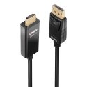 Lindy 40926 видео кабель адаптер 2 m DisplayPort HDMI Тип A (Стандарт) Черный