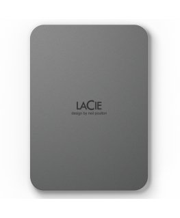 LaCie Mobile Drive Secure išorinis kietasis diskas 2 TB C tipo USB 3.2 Gen 1 (3.1 Gen 1) Pilka