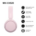 Sony WHCH520P.CE7 headphones/headset