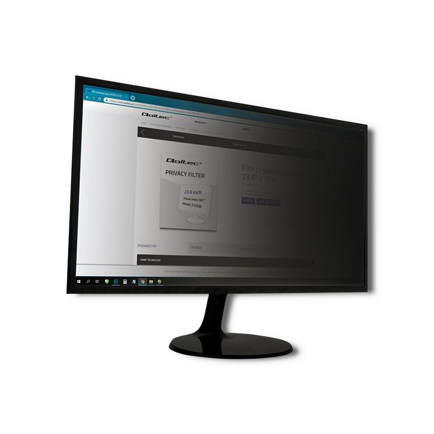 Qoltec 51059 monitoru pretatspīduma & privātuma