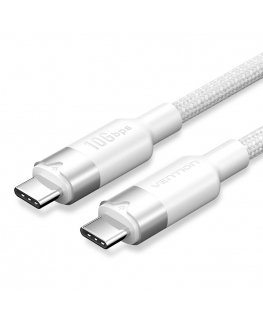 Vention USB 3.2 5A 10Gbps 1м WH USB-C на C кабель