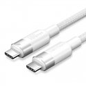 Vention USB 3.2 5A 10Gbps 1м WH USB-C на C кабель Vention USB 3.2 5A 10Gbps 1м WH USB-C на C кабель