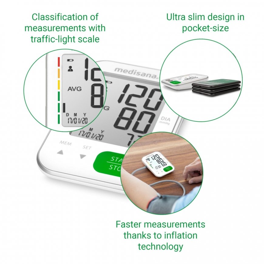 Medisana BU 565 Upper arm Automatic 2 user(s) – 2
