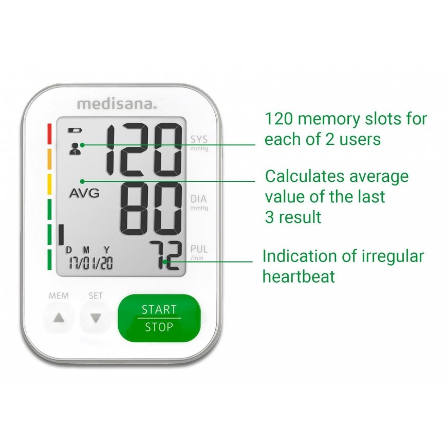 Medisana BU 565 Upper arm Automatic 2 user(s) – 3