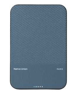 Native Union (Re)Classic Qi2 išorinė baterija – 5000 mAh magnetinė išorinė baterija, suderinama su MagSafe ir Qi2, USB-C – 15 cm