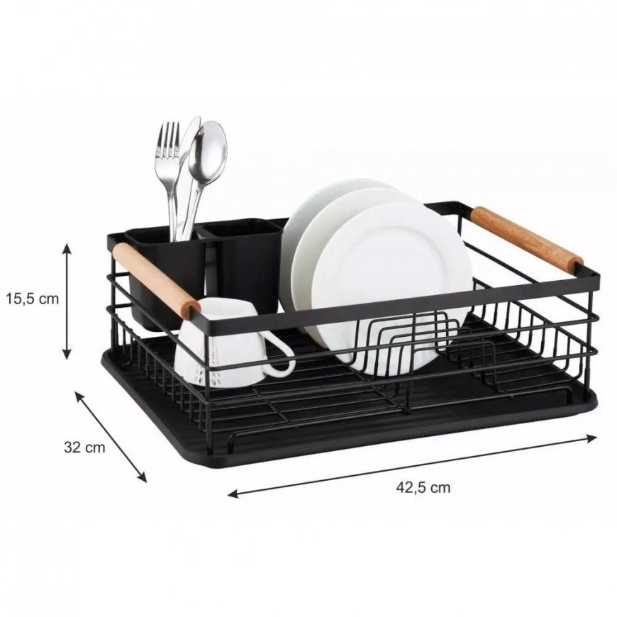 Wenko Slim Dish Drainer, 42 x 8 cm – 2