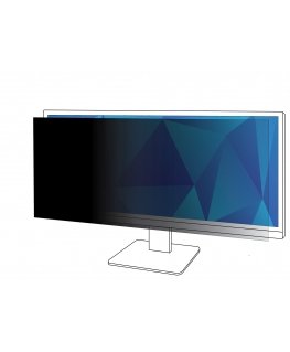 3M PF340W2B 86,4 cm (34") Monitors Bezrāmja displeja privātuma filtrs