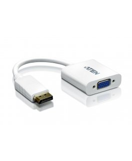 ATEN VC925-AT vaizdo kabelio adapteris DisplayPort VGA (D-Sub) Balta