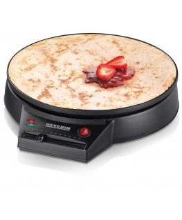 Severin CM 2198 crêpe-pannu 1 kreppi(ä) 1000 W musta