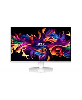 MSI MPG 321URXW QD-OLED PC lamekuvar 80 cm (31.5") 3840 x 2160 pikslit 4K Ultra HD Valge