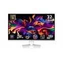 MSI MPG 321URXW QD-OLED kompiuterio monitorius 80 cm (31.5") 3840 x 2160 pikseliai 4K Ultra HD Balta