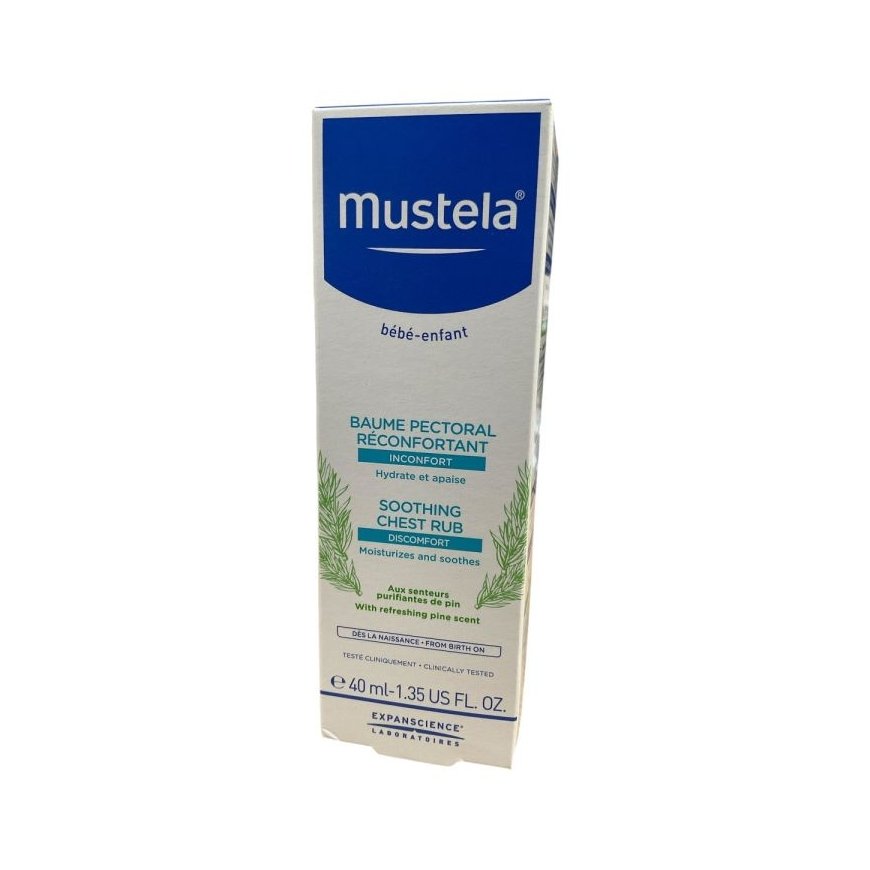 Mustela BEBE-LAPS rahustav rindkere palsam 40 ml