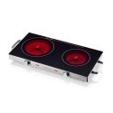 Heinrichs HDK 8696 Nerūsējošs tērauds Novietojams uz galda 30 cm 2 zone(s)
