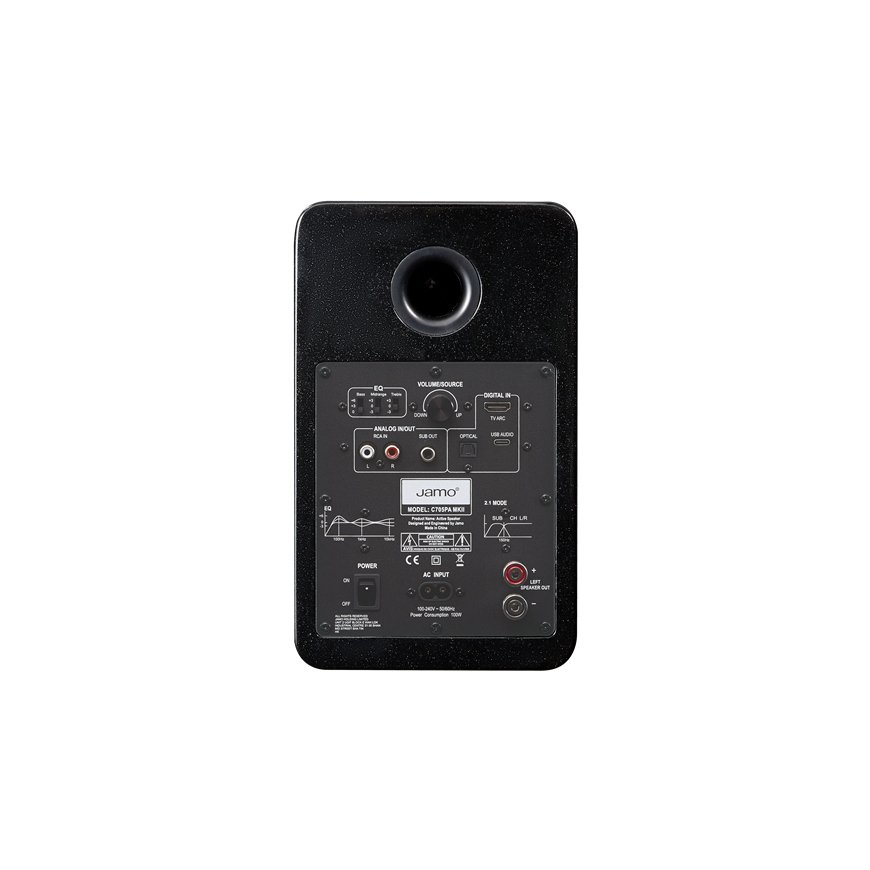 Jamo C705PA MKII 2-suuntainen musta Langallinen & langaton – 3